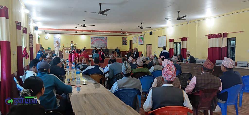 रुकुमपूर्वमा बृहत् सांस्कृतिक तथा साहित्यिक कार्यक्रम सुरु